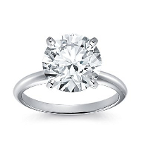Diamantring Weißgold