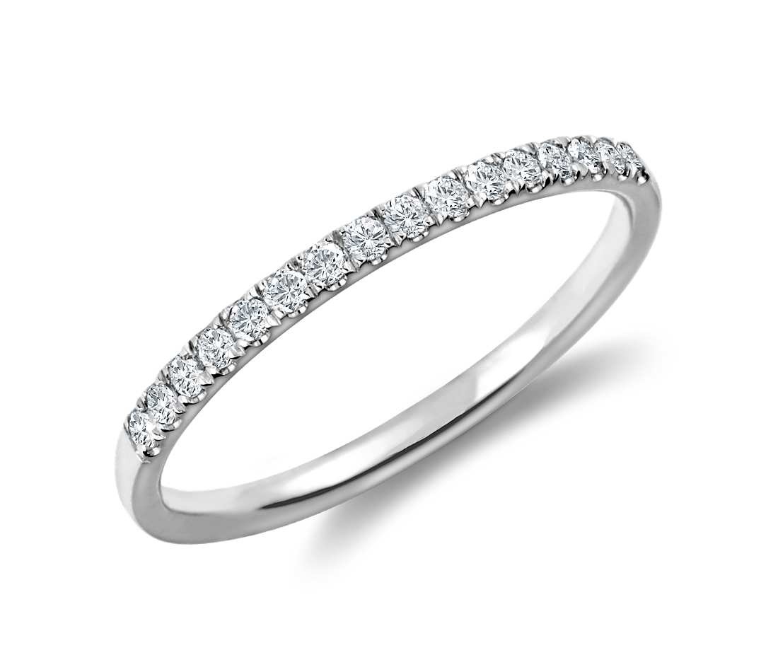 Original Empire 0,14 ct DIAMANTBANDRING MIT MEHREREN DIAMANTEN