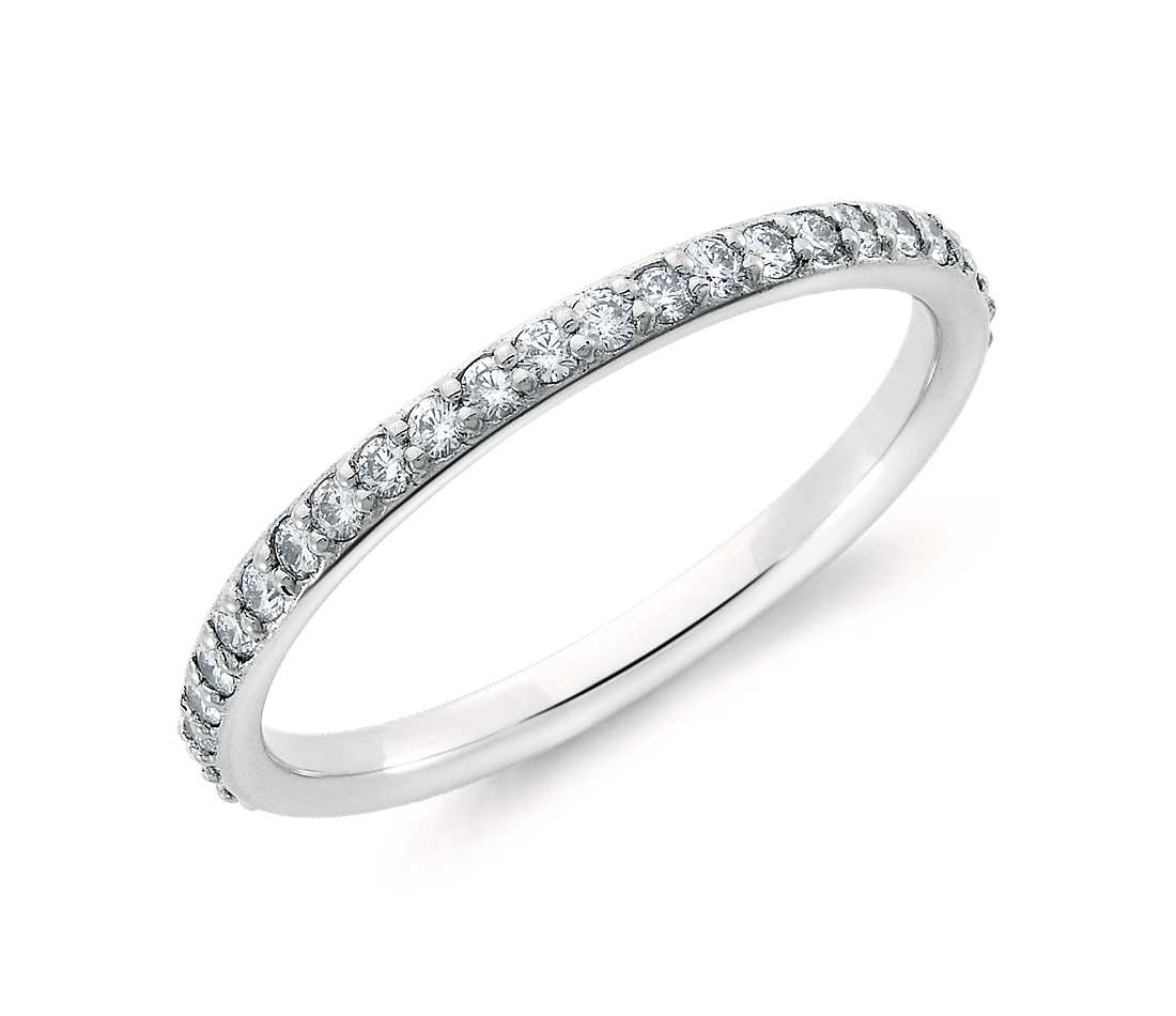 Original Empire 0,18 ct DIAMANTBANDRING MIT MEHREREN DIAMANTEN