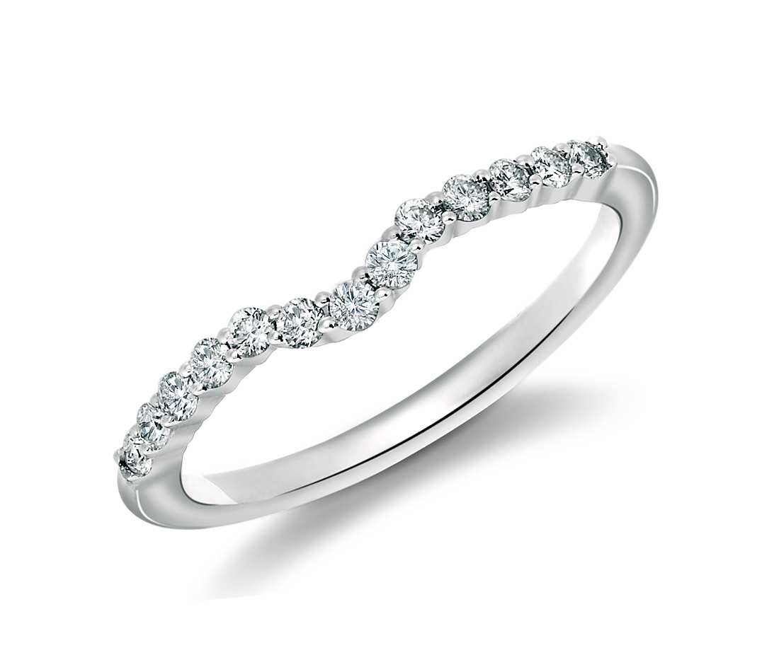 Original Empire 0,23 ct DIAMANTBANDRING MIT MEHREREN DIAMANTEN