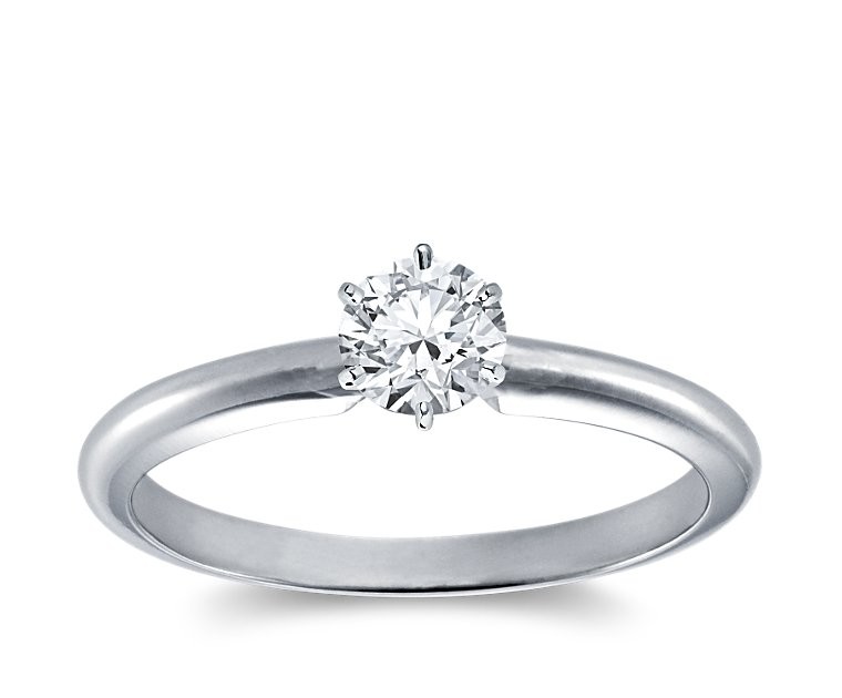 Original Empire 0,50 ct Diamantring in Weissgold