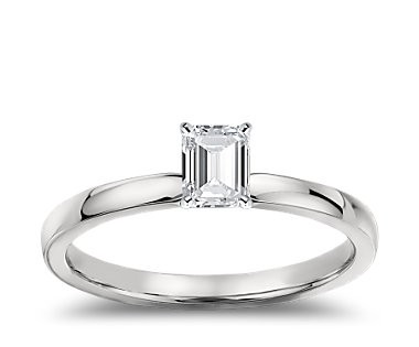 The Great 1884 - 0,40 ct Diamantring in Weissgold