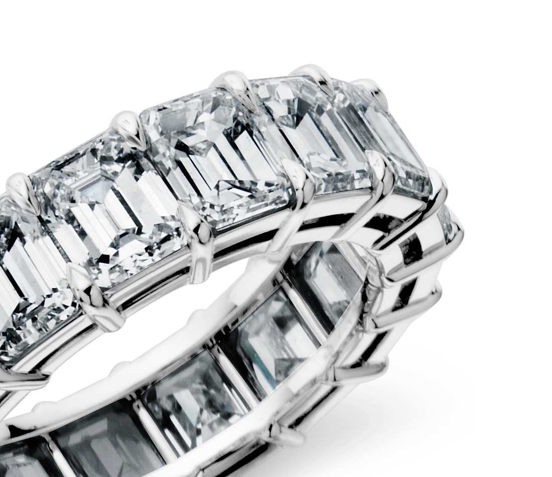 Original Empire 10,80 ct DIAMANTBANDRING MIT MEHREREN DIAMANTEN