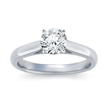 The Great 1884 - 1,00 ct Diamantring in Weissgold