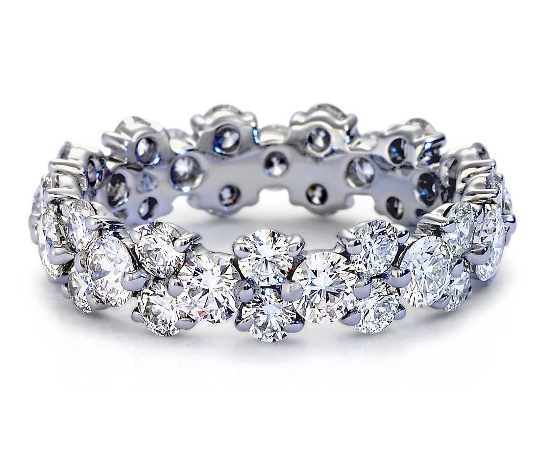 Original Empire 2,33 ct DIAMANTBANDRING MIT MEHREREN DIAMANTEN