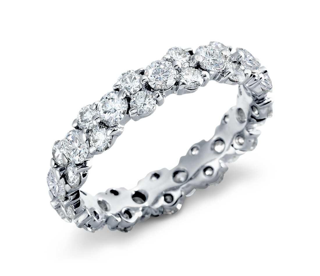 Original Empire 2,33 ct DIAMANTBANDRING MIT MEHREREN DIAMANTEN