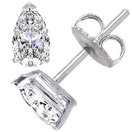The Great 1884 0,50 ct Diamantohrringe in Weissgold