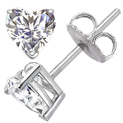Original Empire 2,00 ct Diamantohrringe in Weissgold