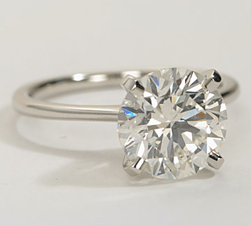 Original Empire 5,23 ct Diamantring in Weissgold - sofort verfügbar