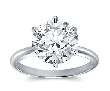 Original Empire 5,00 ct Diamantring in Weissgold