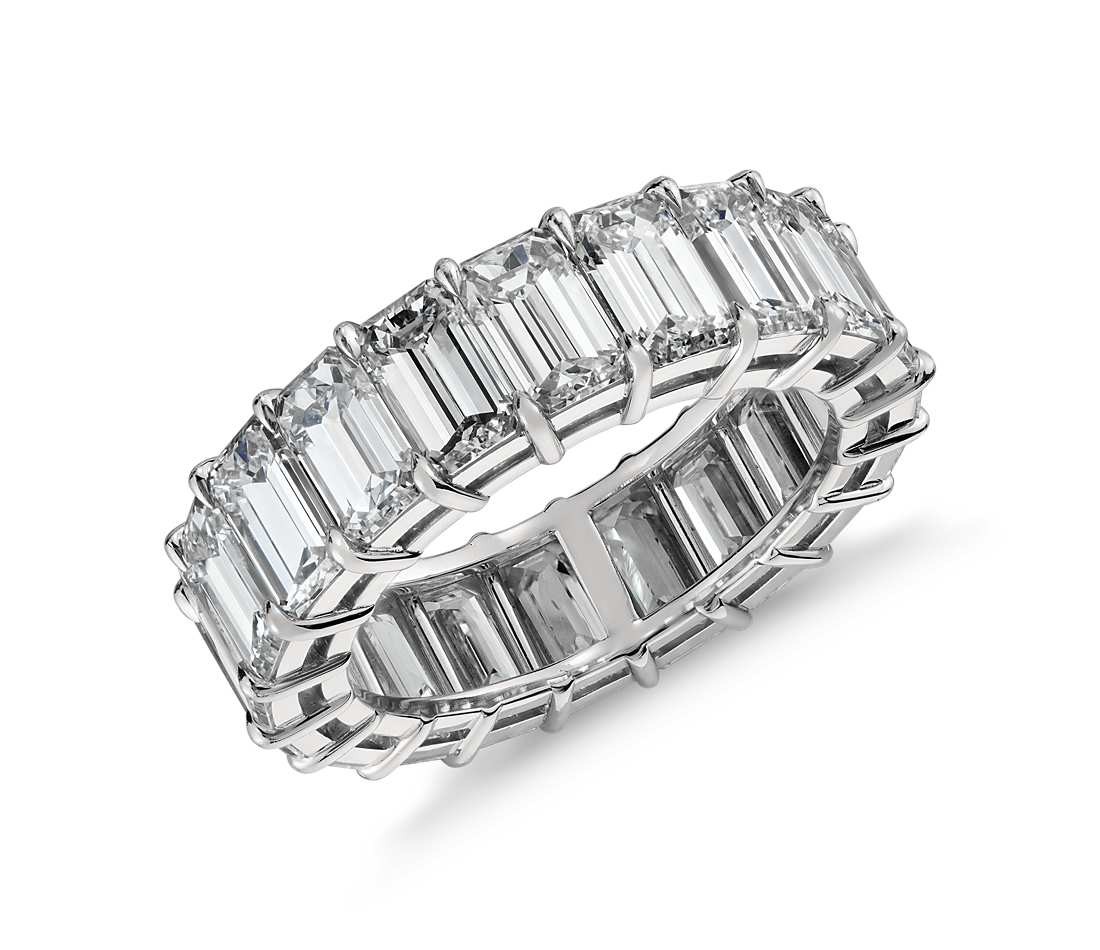 Original Empire 8,90 ct DIAMANTBANDRING MIT MEHREREN DIAMANTEN