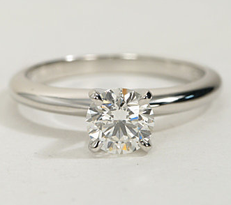 The Great 1884 - 0,70 ct Diamantring in Weissgold - sofort verfügbar