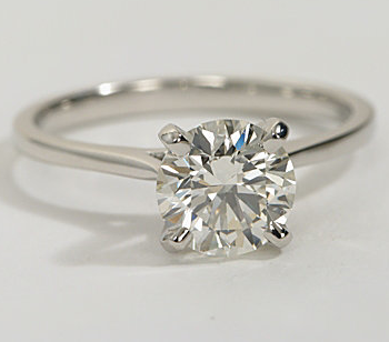 Original Empire 1,00 ct Diamantring in Weissgold - sofort verfügbar