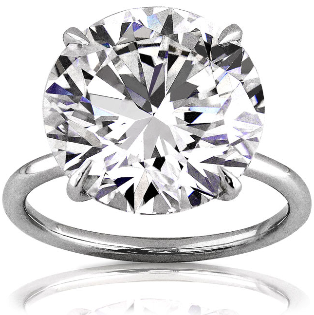 Original Empire 10,02 ct Diamantring in Weissgold 750 - sofort verfügbar