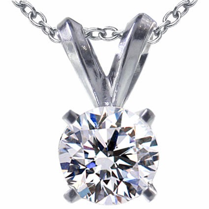 Original Empire 1,50 ct Diamant Anhänger in Weissgold