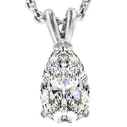 The Great 1884 0,40 ct Diamant Anhänger in Weissgold