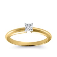 Original Empire 0,30 ct Lab-Grown Diamantring in Gelbgold