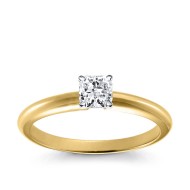 Original Empire 0,50 ct Natural Diamantring in Gelbgold