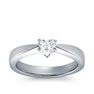 The Great 1884 - 0,50 ct Lab-Grown Diamantring in Weissgold