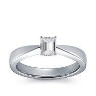 The Great 1884 - 0,40 ct Lab-Grown Diamantring in Weissgold