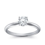 Original Empire 0,70 ct Lab-Grown Diamantring in Weissgold
