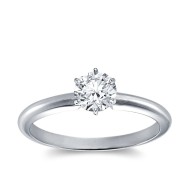 Original Empire 0,70 ct Lab-Grown Diamantring in Weissgold