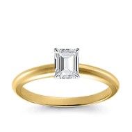Original Empire 0,70 ct Natural Diamantring in Gelbgold