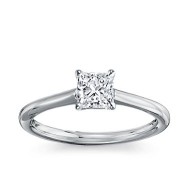 The Great 1884 - 0,70 ct Lab-Grown Diamantring in Weissgold