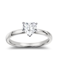The Great 1884 - 1,00 ct Lab-Grown Diamantring in Weissgold
