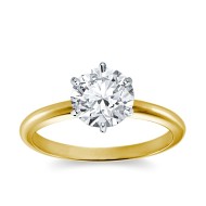 Original Empire 2,00 ct Lab-Grown Diamantring in Gelbgold