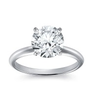 Original Empire 2,50 ct Natural Diamantring in Weissgold