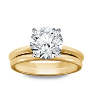 Original Empire 4,00 ct Natural Diamantring in Gelbgold