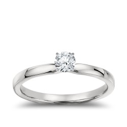 The Great 1884 - 0,30 ct Diamantring in Weissgold