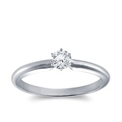 Original Empire 0,30 ct Diamantring in Weissgold