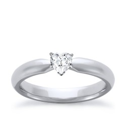 The Great 1884 - 0,20 ct Diamantring in Weissgold