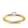 Original Empire 0,30 ct Diamantring in Gelbgold