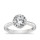 The Queen Diamond 1,00 ct Zentraldiamant + 0,17 ct Haloring in Weissgold