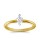 Original Empire 0,20 ct Diamantring in Gelbgold