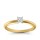 Original Empire 0,30 ct Diamantring in Gelbgold