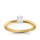 Original Empire 0,20 ct Diamantring in Gelbgold