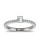 The Queen Diamond - 0,30 ct Zentraldiamant + 0,60 ct Seitensteine Diamantring in Weissgold