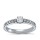 The Queen Diamond - 0,20 ct Zentraldiamant + 0,60 ct Seitensteine Diamantring in Weissgold