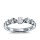 The Queen Diamond - 0,20 ct Zentraldiamant + 0,70 ct Seitensteine Diamantring in Weissgold