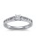 The Queen Diamond - 0,20 ct Zentraldiamant + 0,40 ct Seitensteine Diamantring in Weissgold