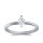 Original Empire 0,20 ct Diamantring in Weissgold