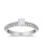 The Queen Diamond - 0,30 ct Zentraldiamant + 0,64 ct Seitensteine Diamantring in Weissgold