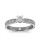 The Queen Diamond - 0,20 ct Zentraldiamant + 0,48 ct Seitensteine Diamantring in Weissgold