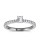 The Queen Diamond - 0,30 ct Zentraldiamant + 0,36 ct Seitensteine Diamantring in Weissgold