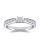The Queen Diamond - 0,20 ct Zentraldiamant + 0,48 ct Seitensteine Diamantring in Weissgold