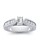 The Queen Diamond - 0,20 ct Zentraldiamant + 0,48 ct Seitensteine Diamantring in Weissgold